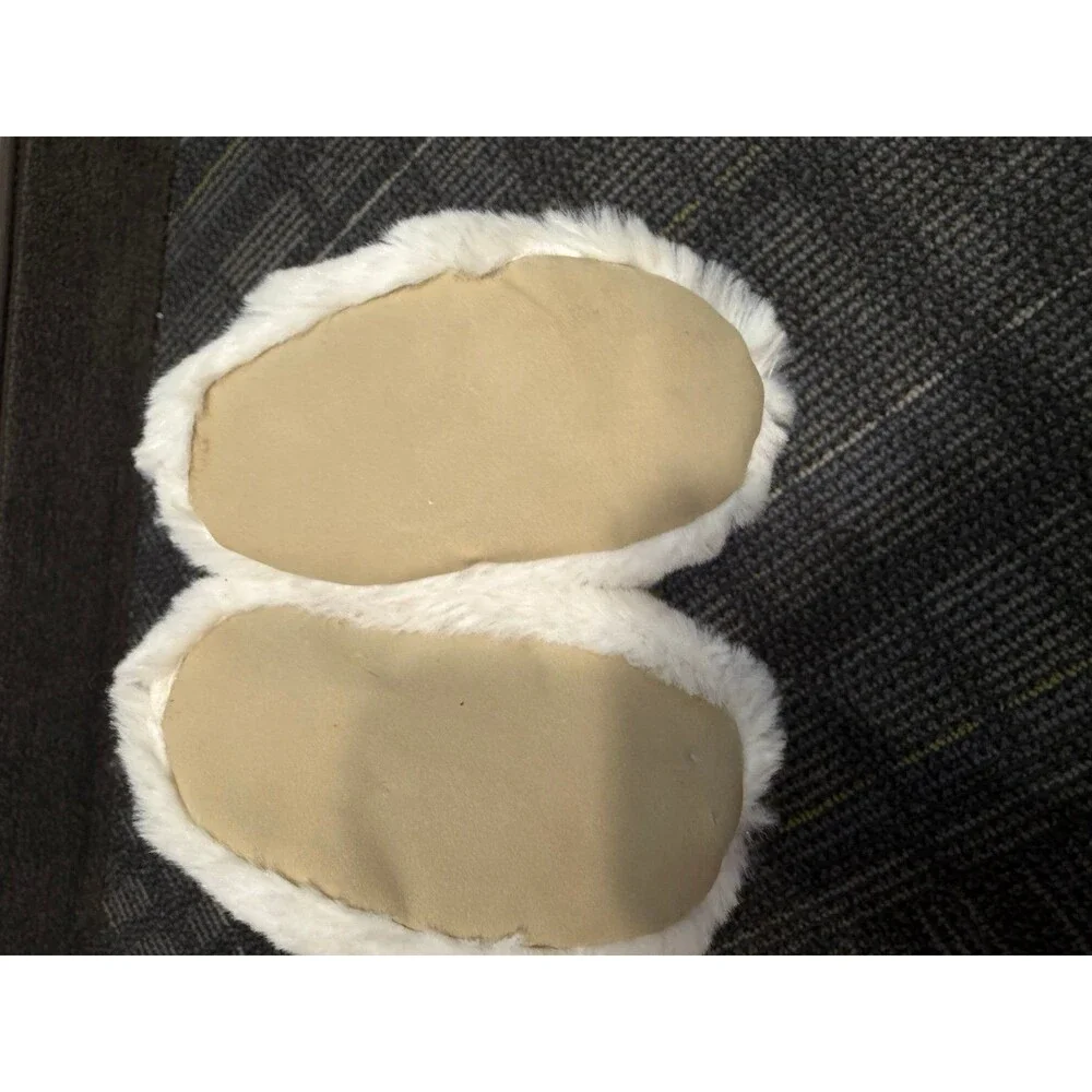 Pottery barn kids slipper booties 6-12 months